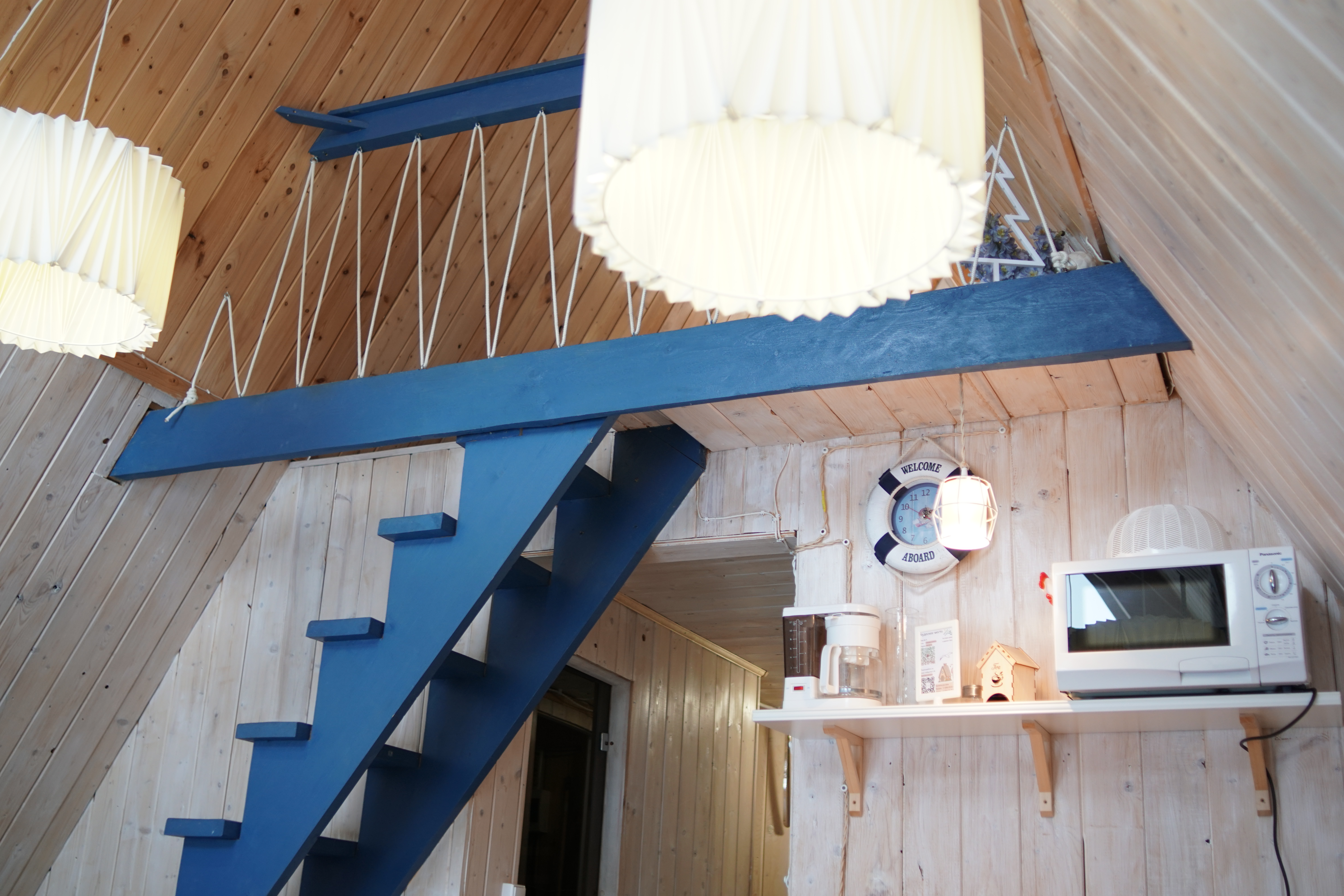 A-frame house в Чудесное место