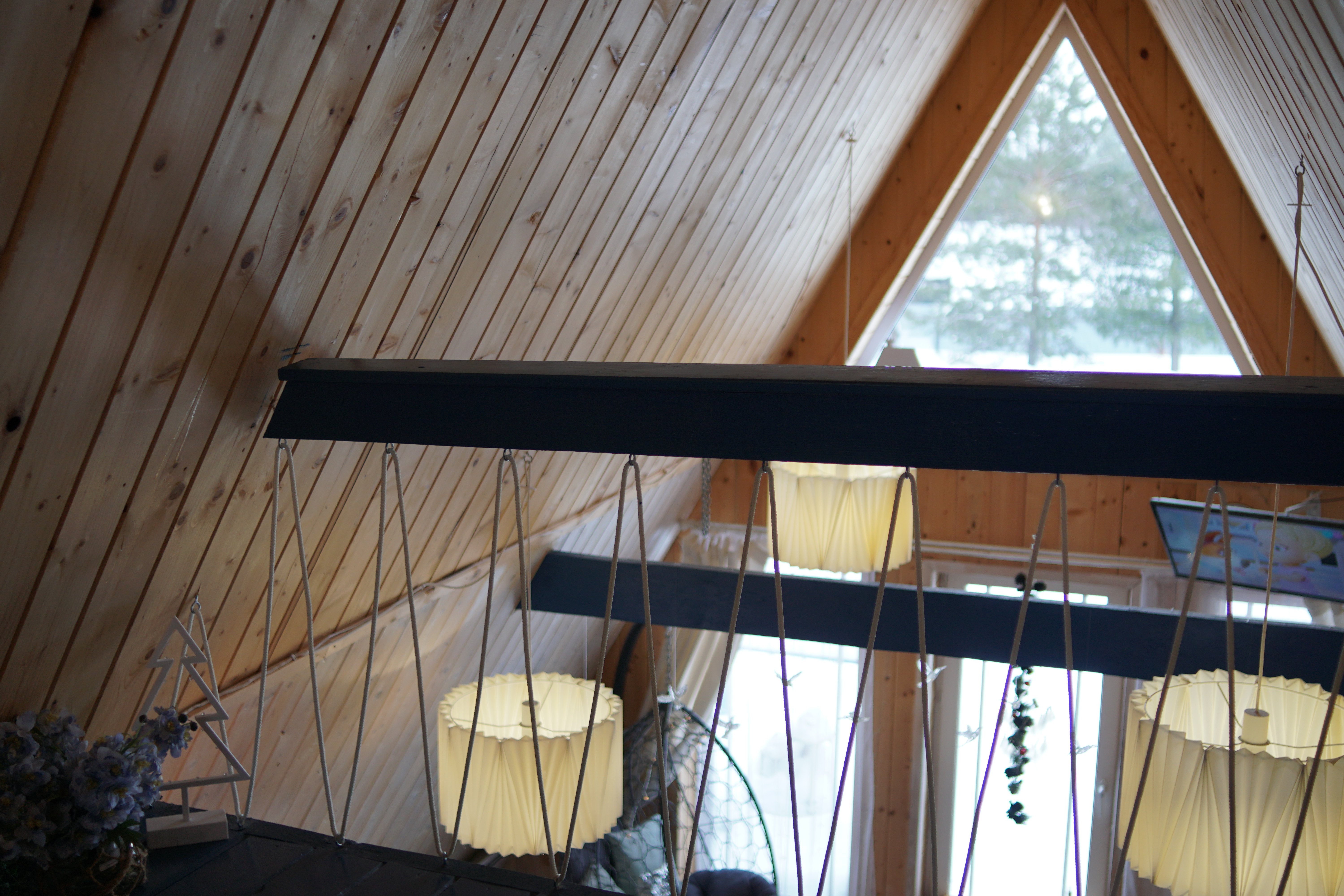 A-frame house в Чудесное место